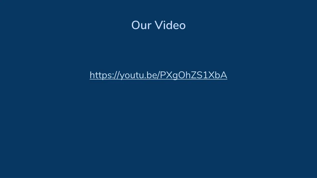 our video