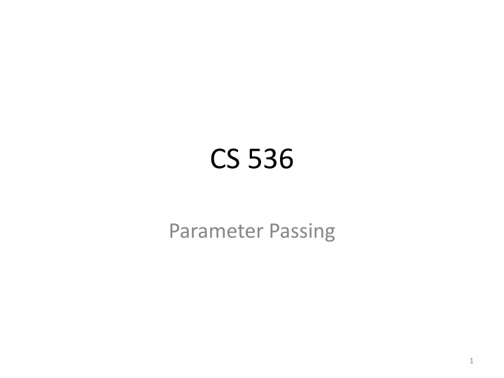 cs 536
