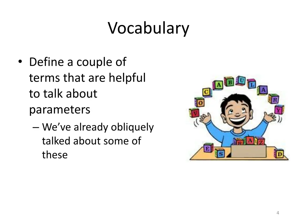 vocabulary