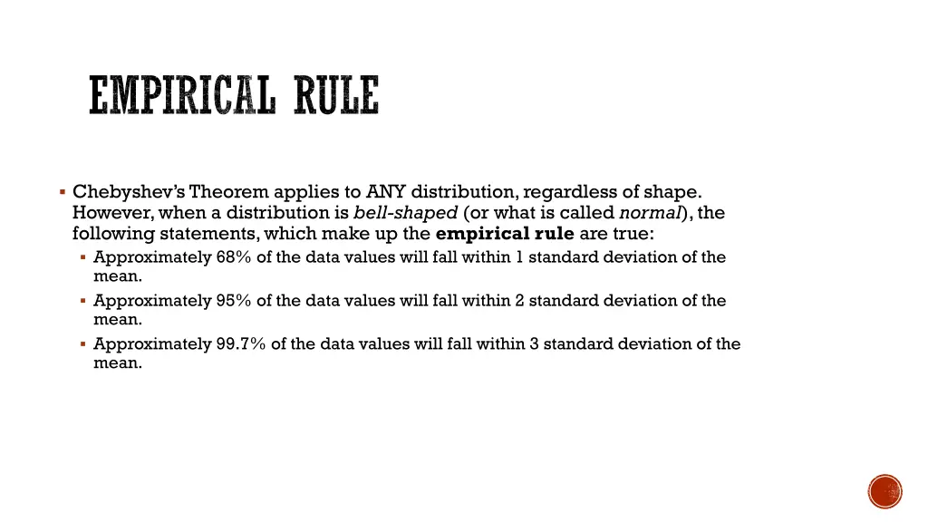 empirical rule