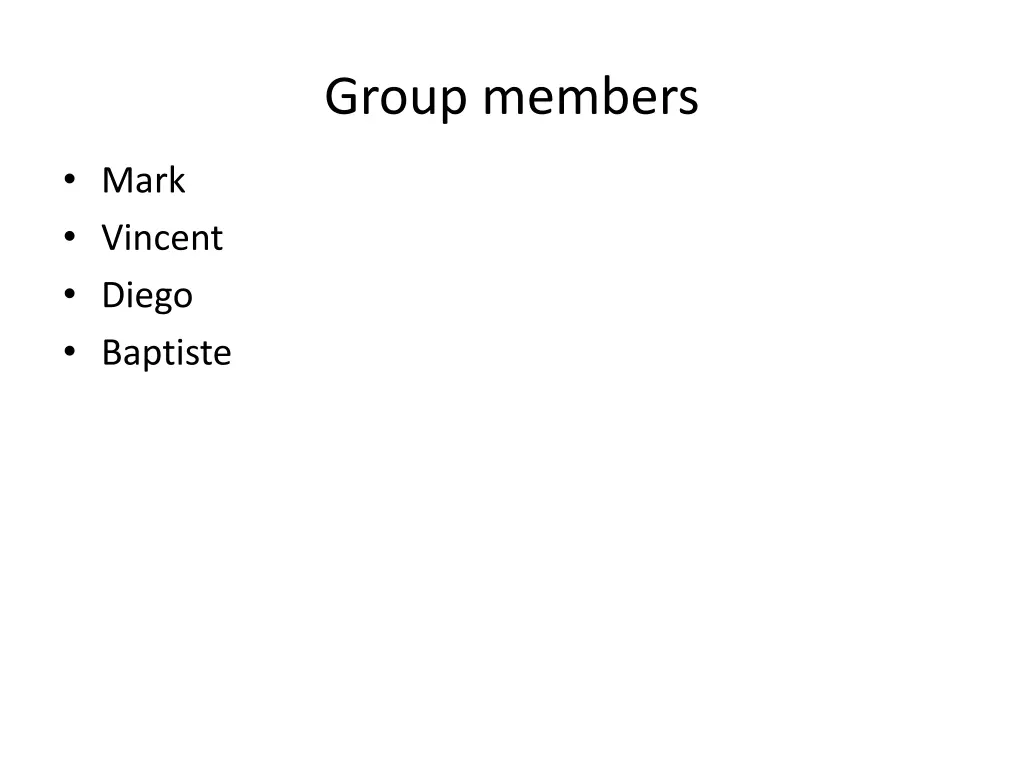 group members