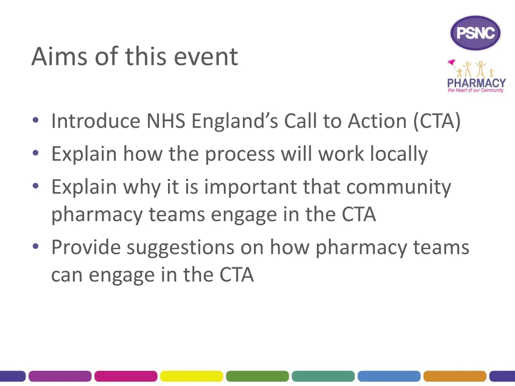 aims of this event