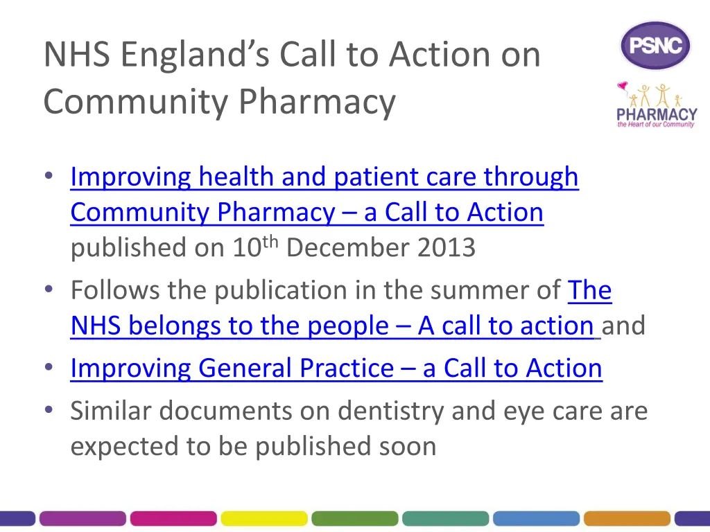 nhs england s call to action on community pharmacy
