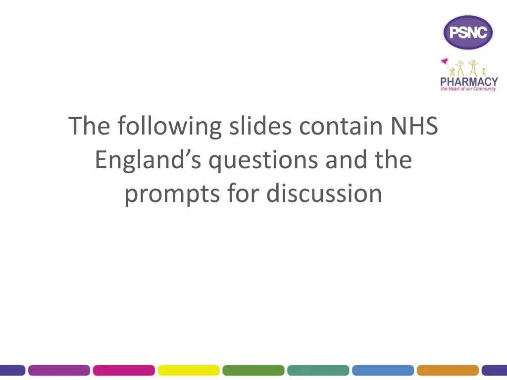 the following slides contain nhs england