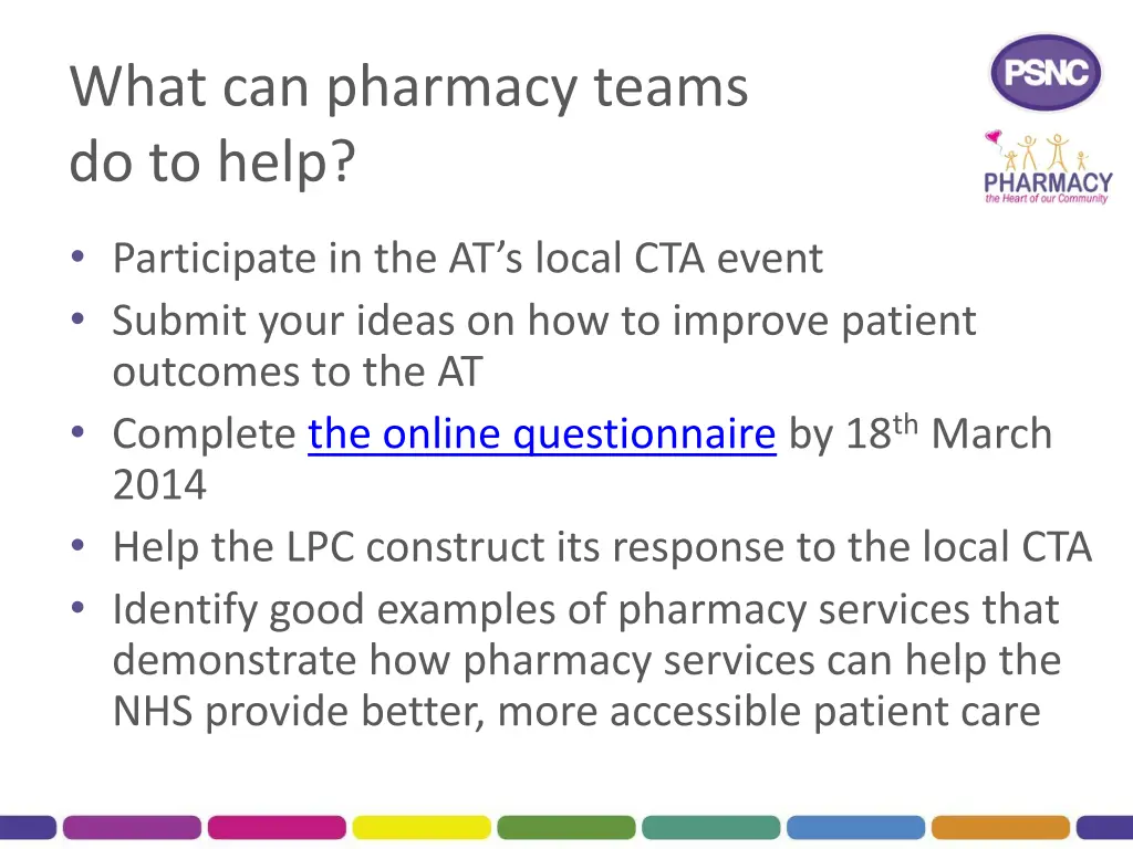 what can pharmacy teams do to help