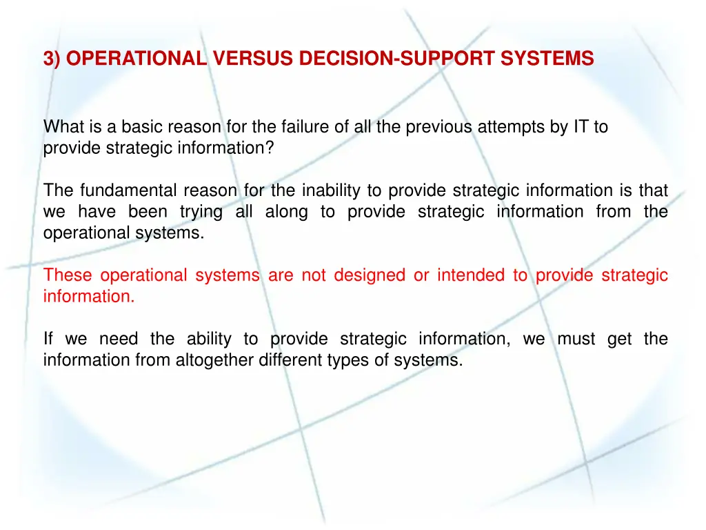 3 operational versus decision support systems