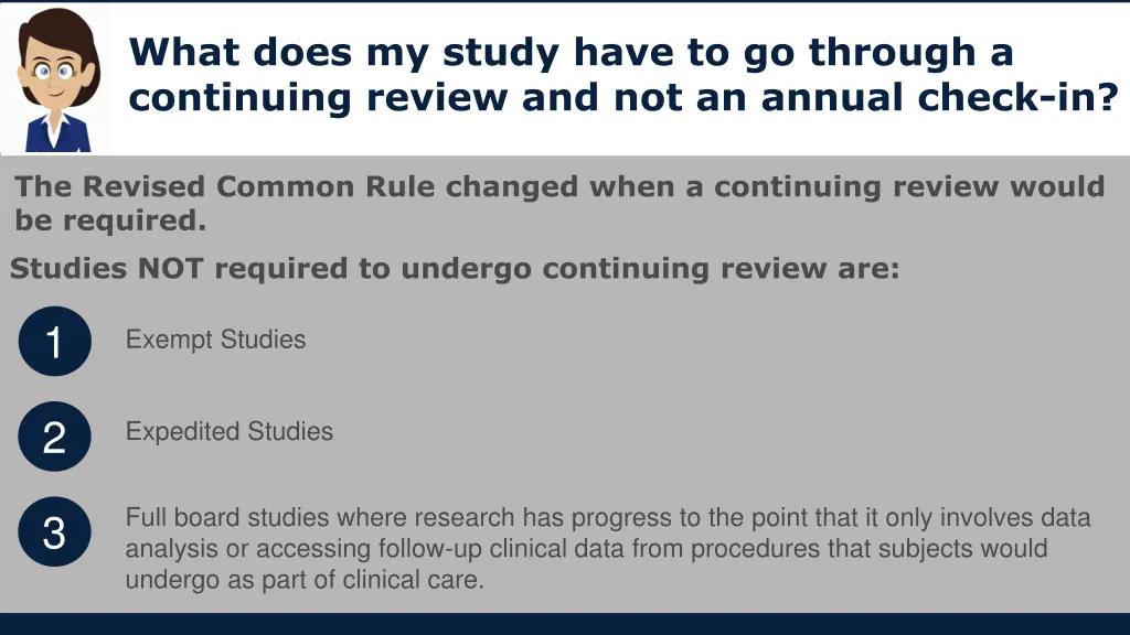 what does my study have to go through