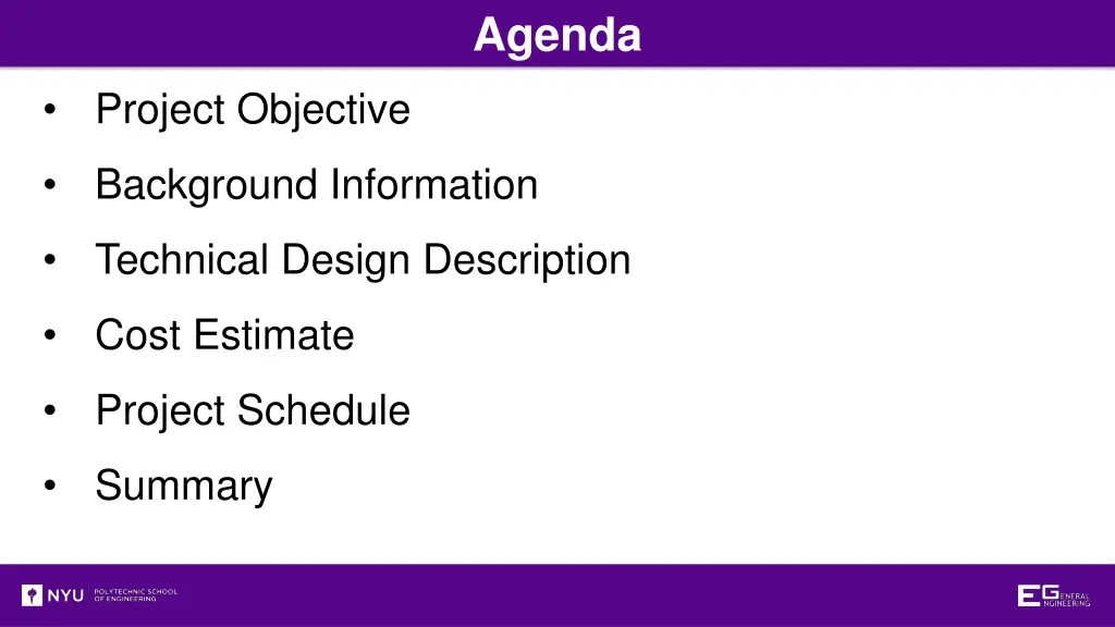 agenda