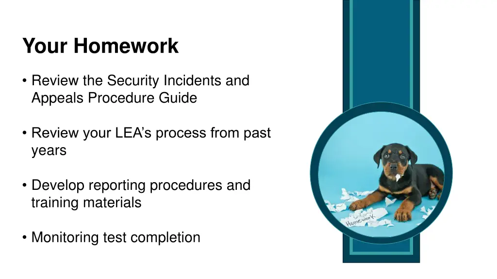 your homework