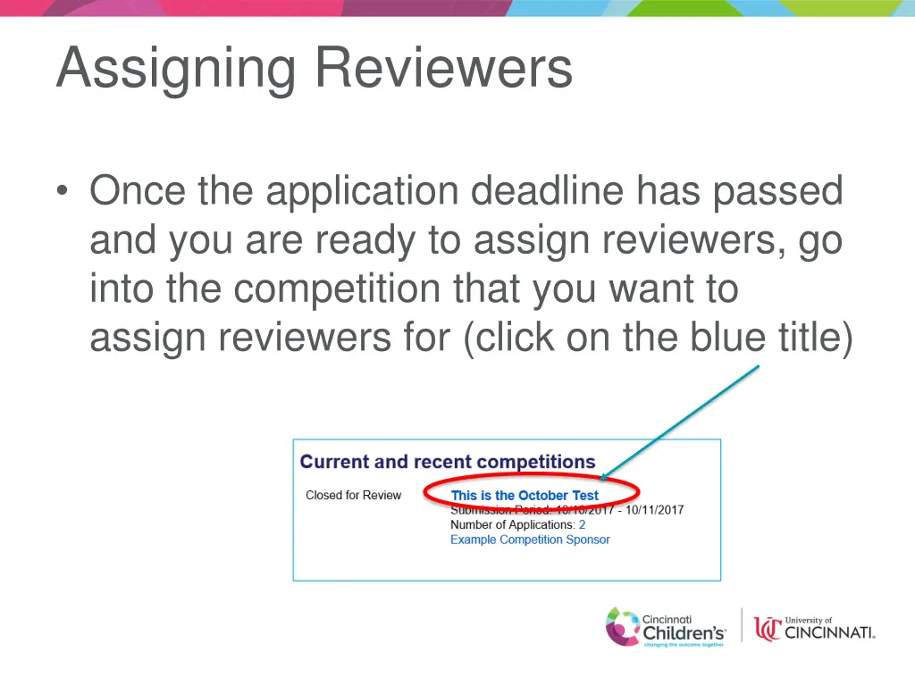 assigning reviewers