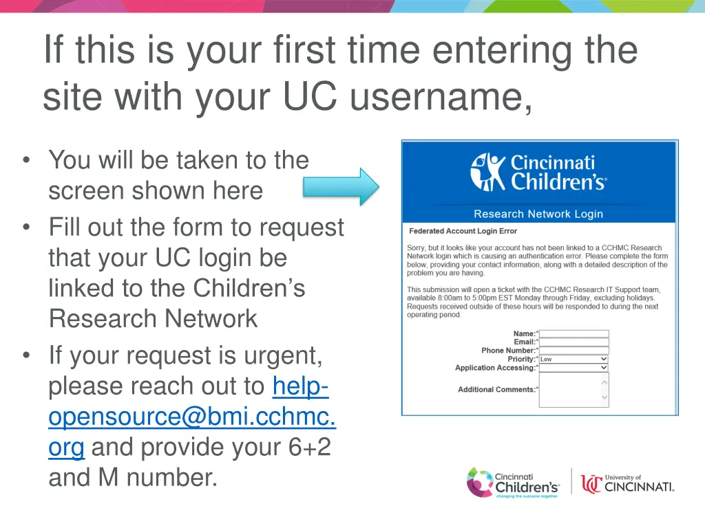if this is your first time entering the site with