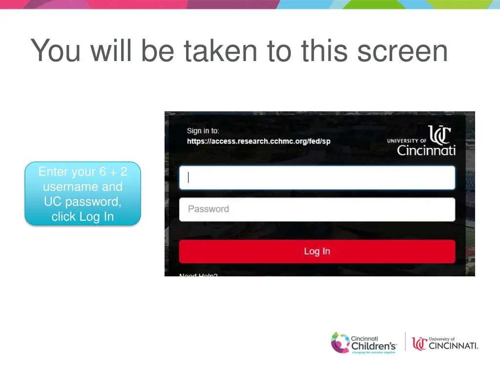 you will be taken to this screen
