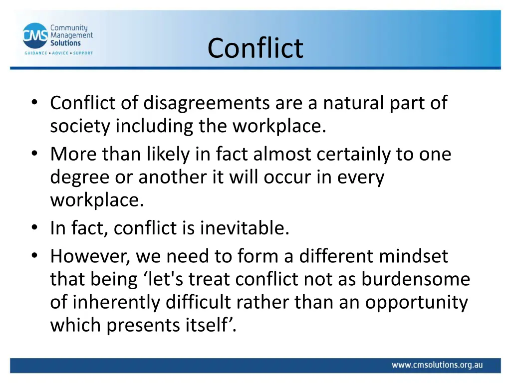conflict 1