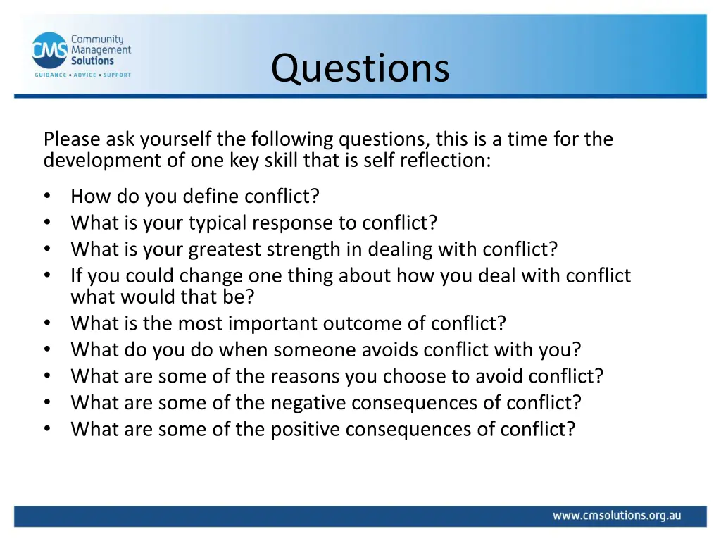 questions