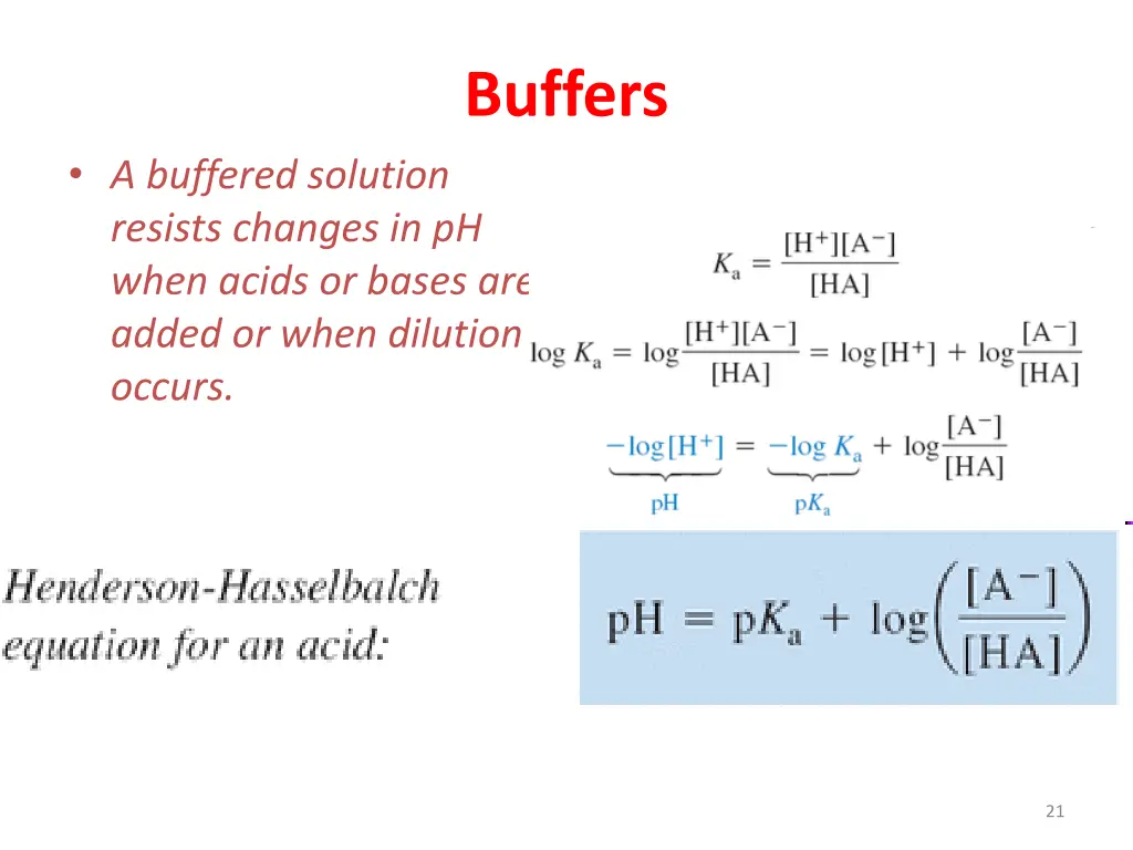 buffers