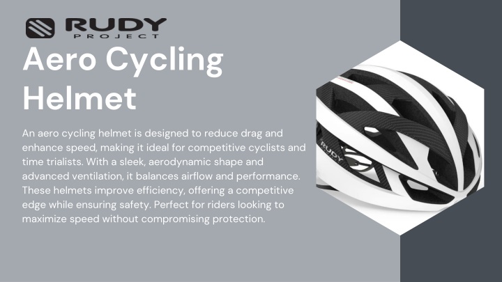 aero cycling helmet