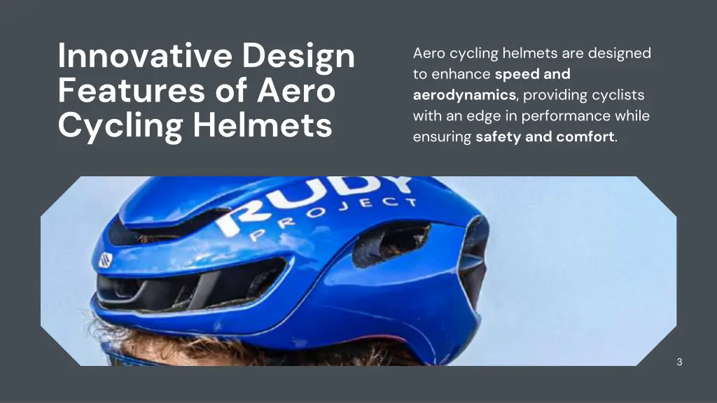 innovative design features of aero cycling helmets