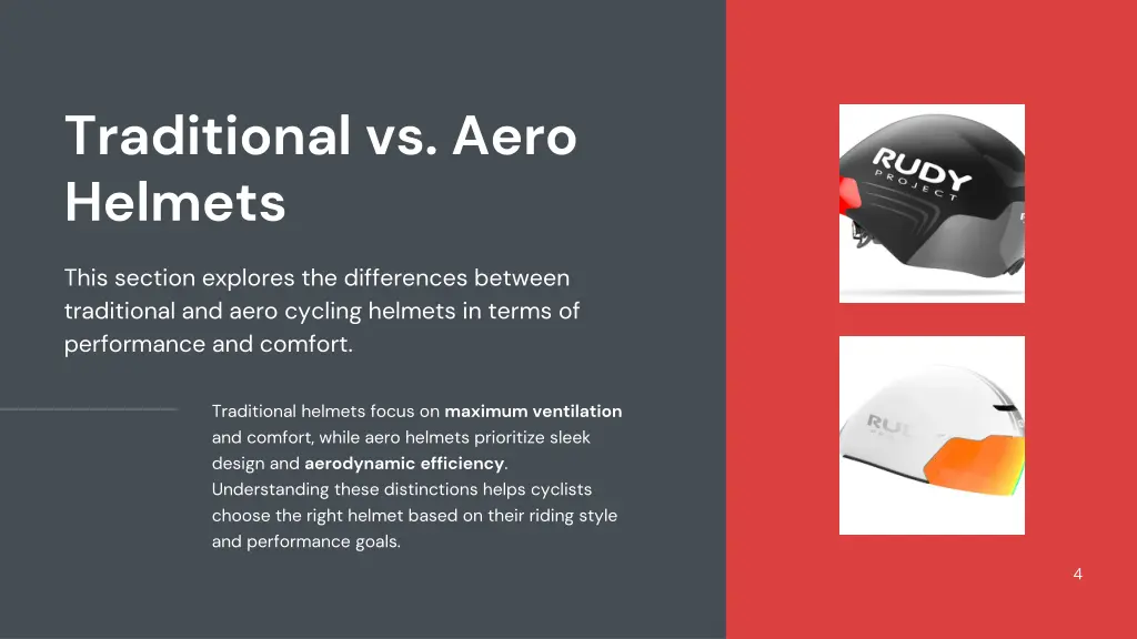 traditional vs aero helmets