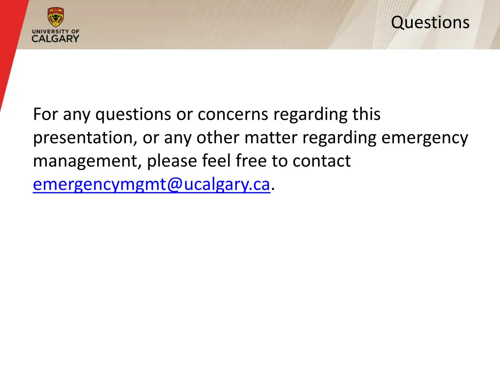 questions