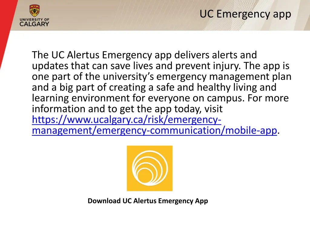 uc emergency app