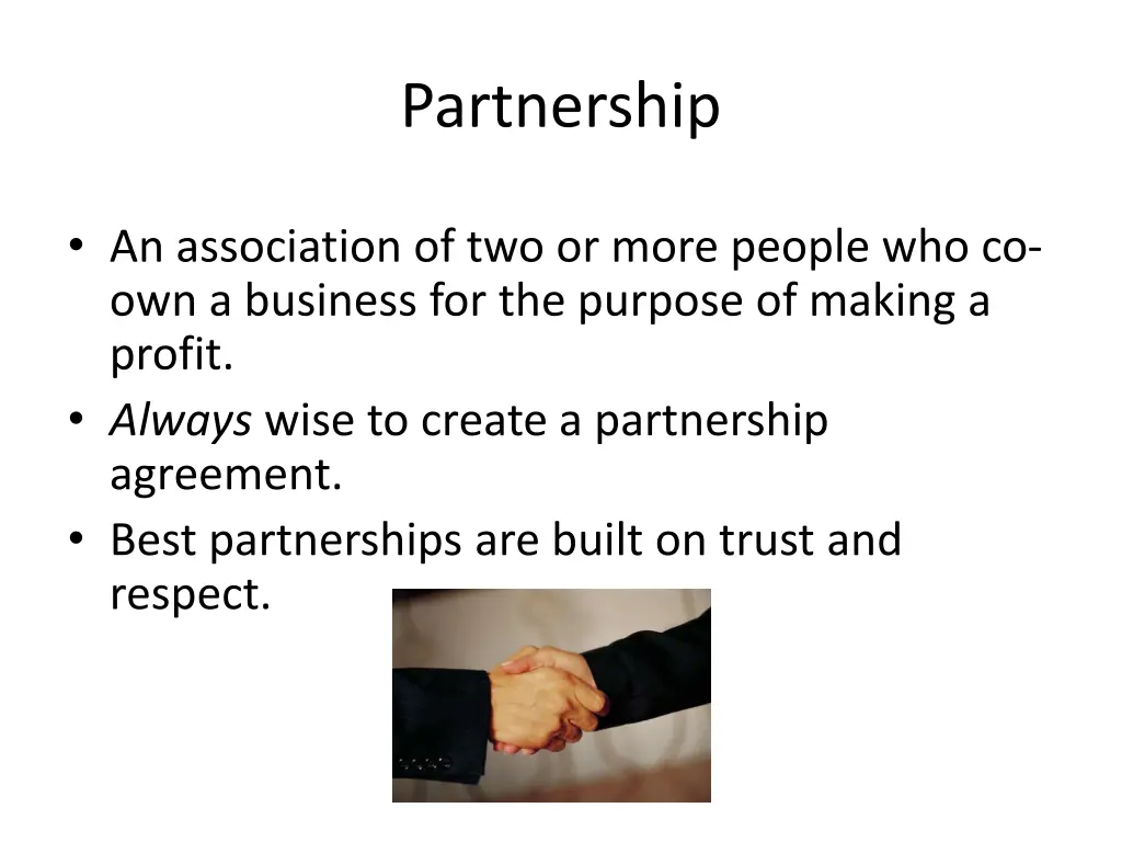 partnership