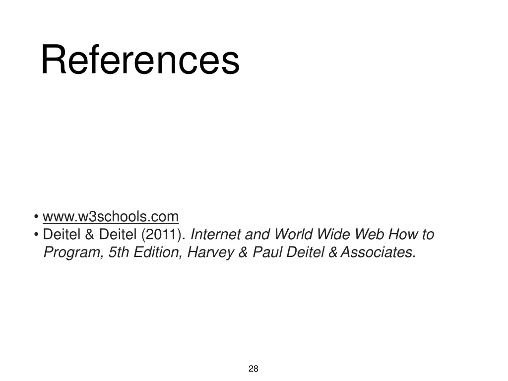 references