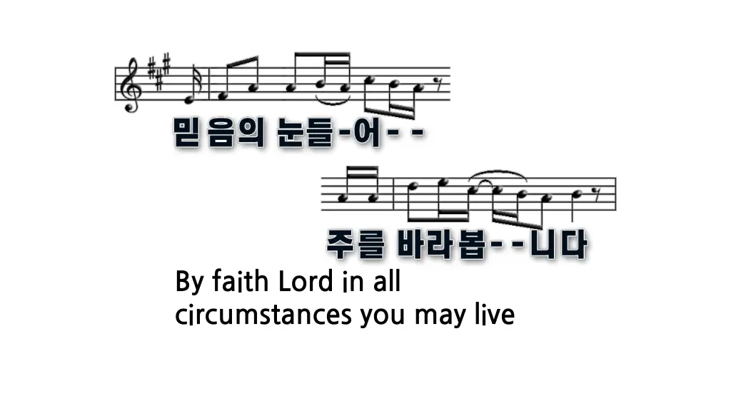 by faith lord in all circumstances you may live 2