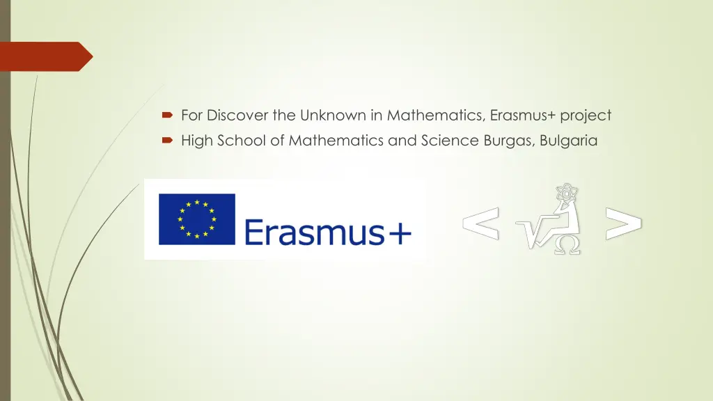 for discover the unknown in mathematics erasmus