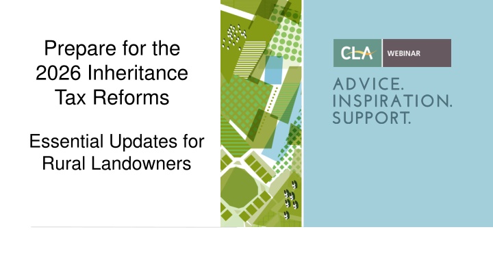 prepare for the 2026 inheritance tax reforms