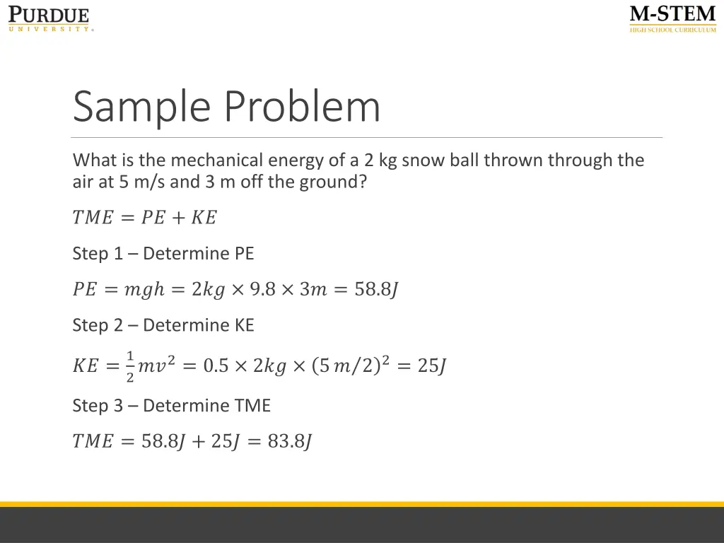 sample problem 1