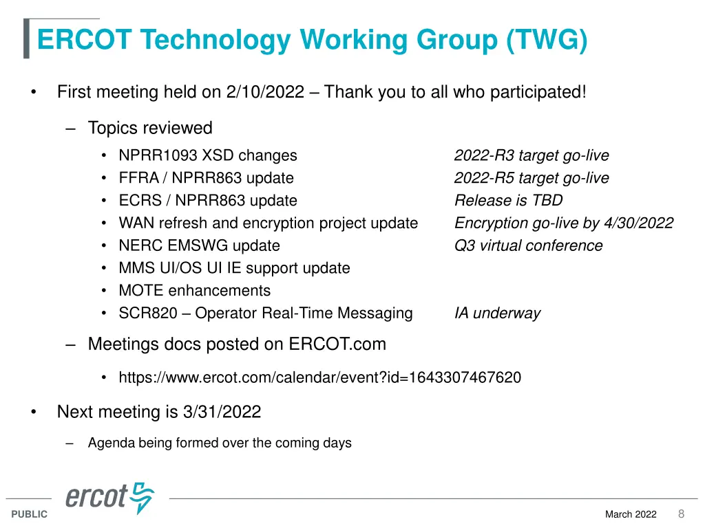 ercot technology working group twg