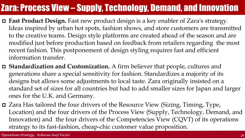 zara process view supply technology demand 1