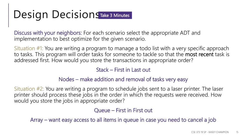 design decisions 1