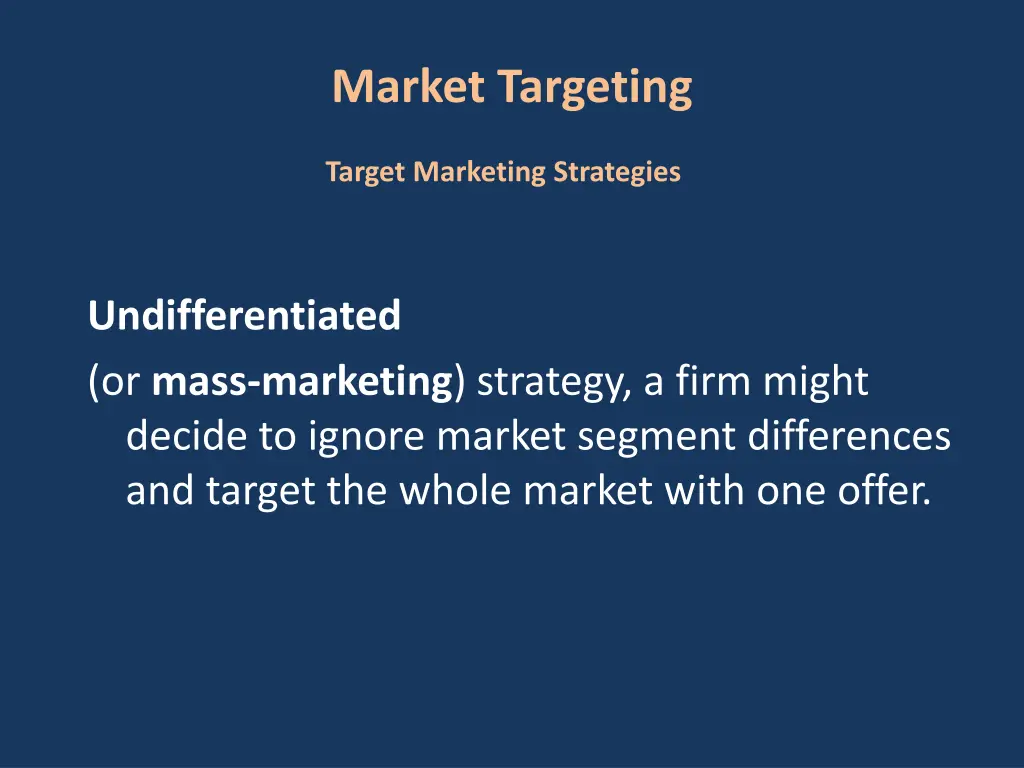 market targeting 2