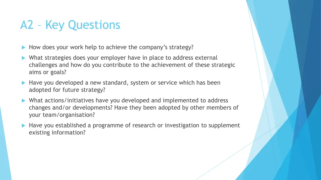 a2 key questions 1