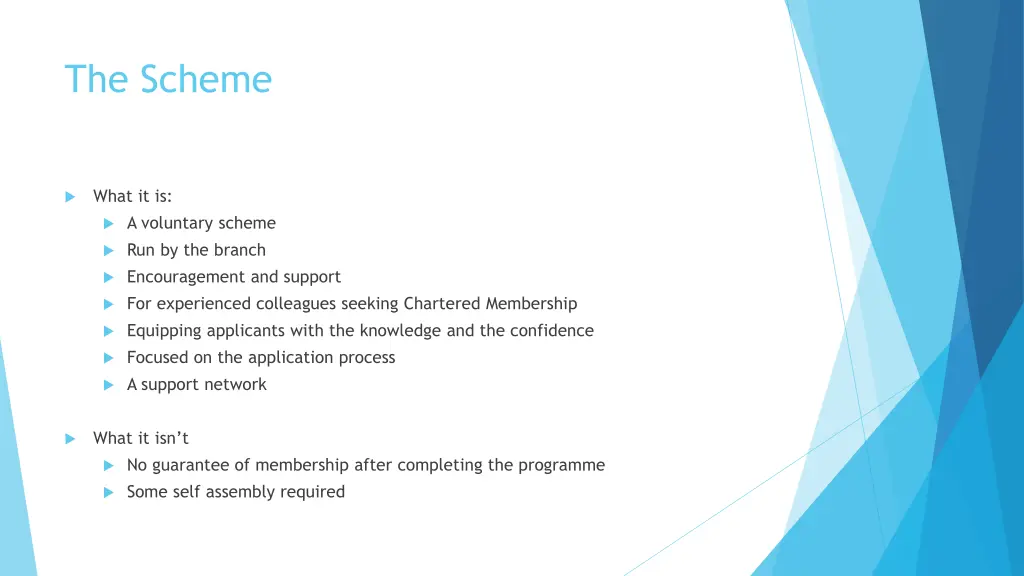 the scheme