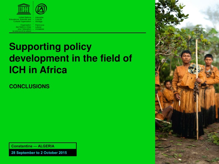 supporting policy development in the field