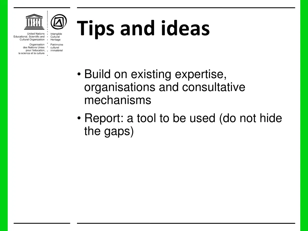 tips and ideas 2