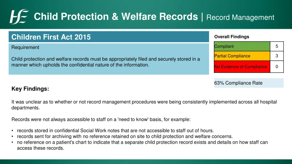 child protection welfare records record management