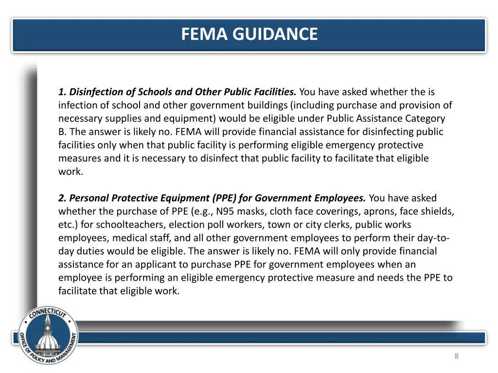 fema guidance 1