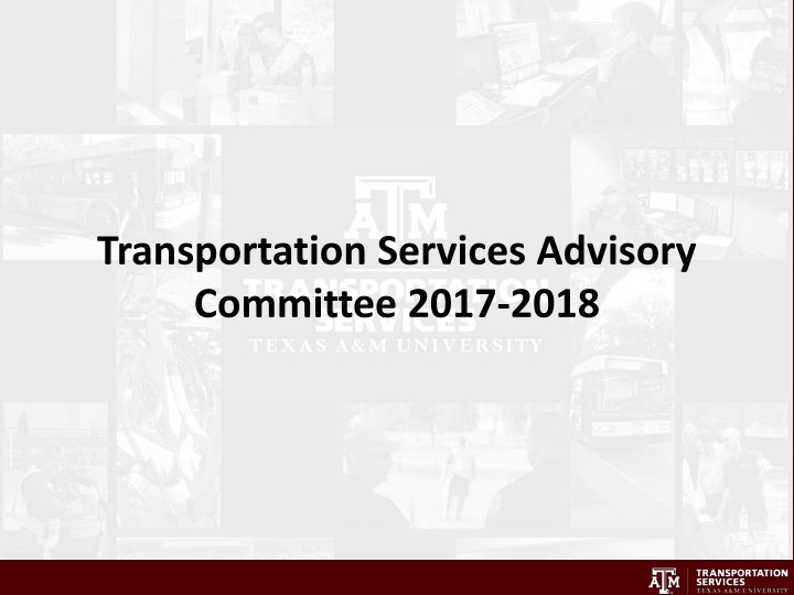 transportation services advisory committee 2017