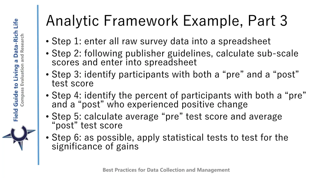 analytic framework example part 3