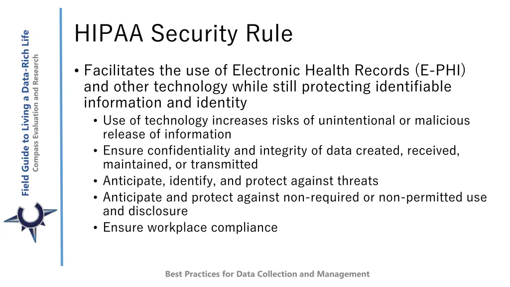 hipaa security rule