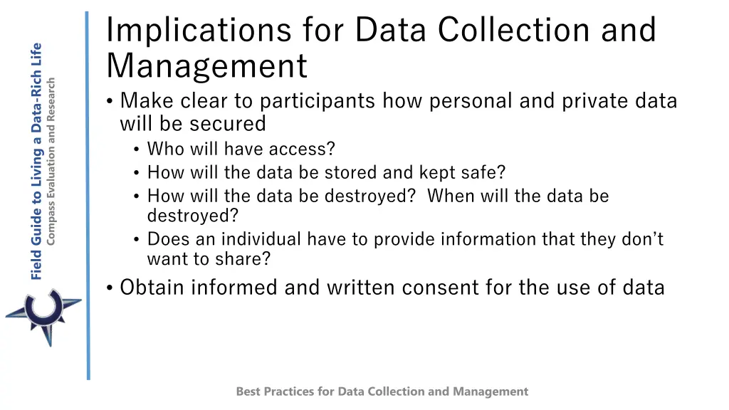 implications for data collection and management 2