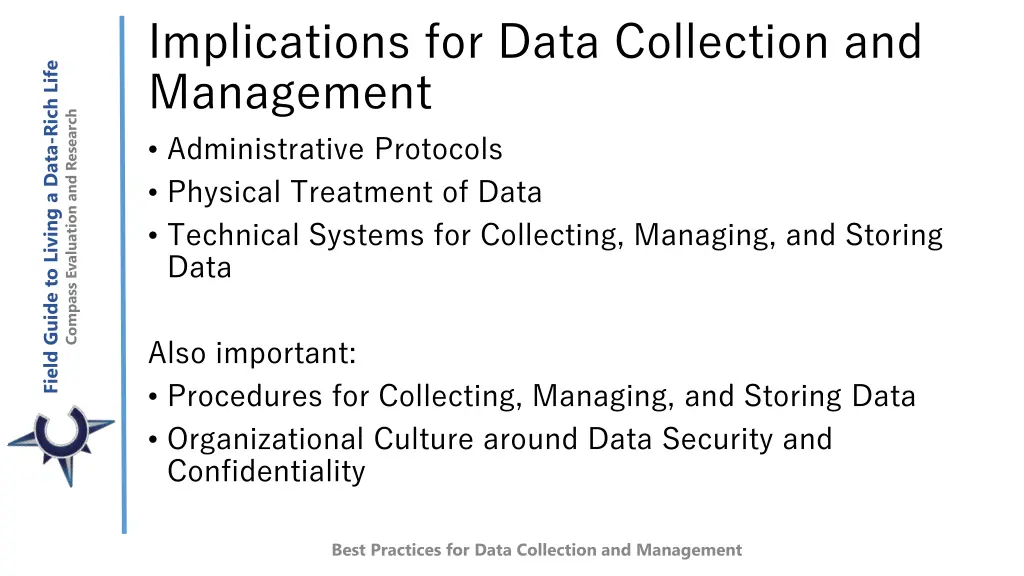 implications for data collection and management 3