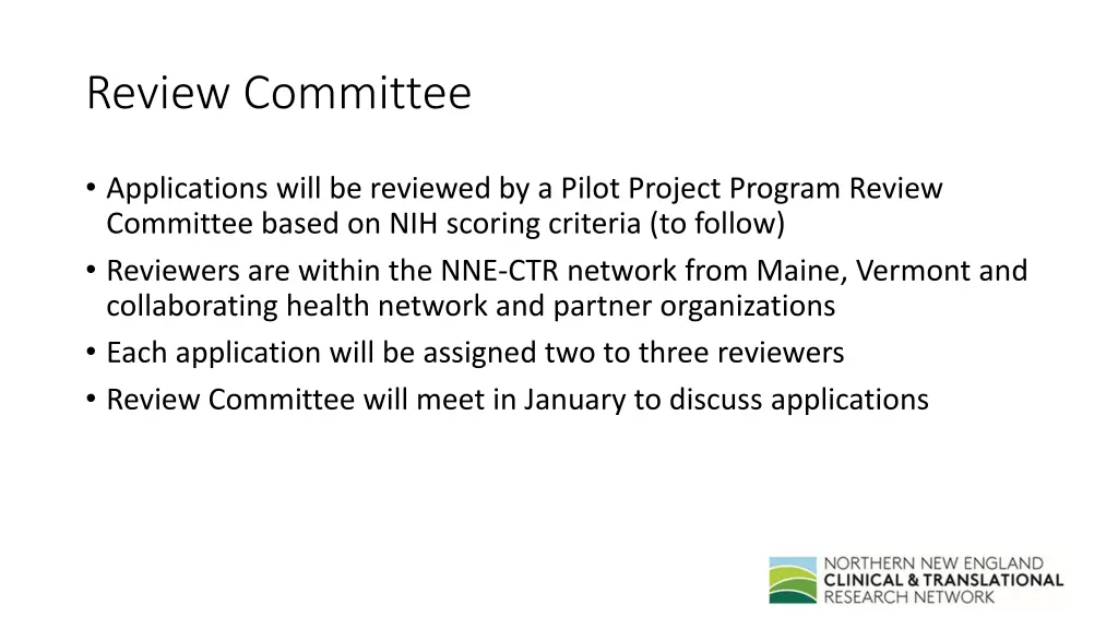 review committee