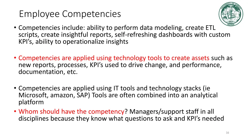 employee competencies