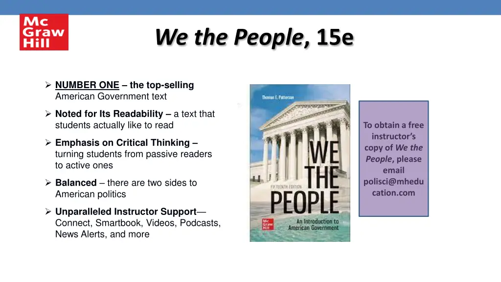we the people 15e