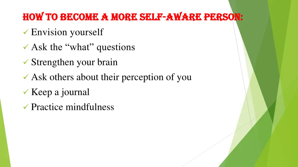 how to become a more self how to become a more