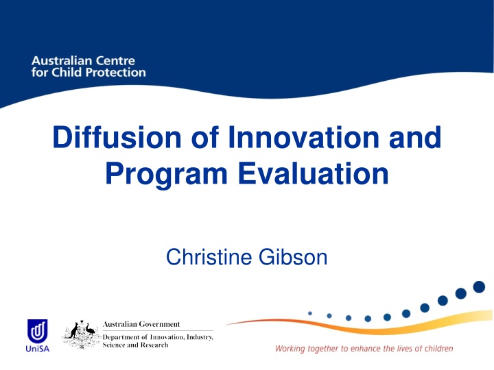 diffusion of innovation and program evaluation